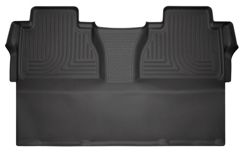 Husky Liners 14-15 Toyota Tundra CrewMax Cab Pickup Weatherbeater Black 2nd Seat Floor Liners - 19581