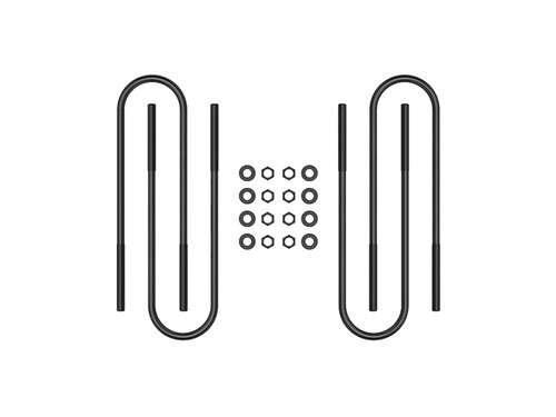 ICON 99-10 Ford F-250/F-350 Super Duty Dually/03-12 Ram HD 15in U-Bolt Kit - 37023