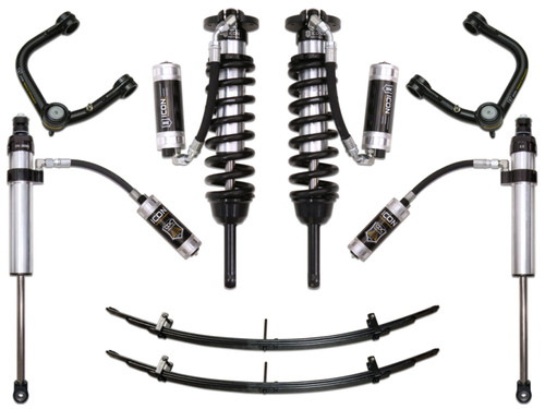 ICON 05-15 Toyota Tacoma 0-3.5in/2016+ Toyota Tacoma 0-2.75in Stg 6 Suspension System w/Tubular Uca - K53006T