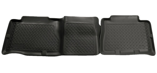 Husky Liners 02-06 Cadillac Escalade/GMC Yukon/Denali Classic Style 2nd Row Black Floor Liners - 61451