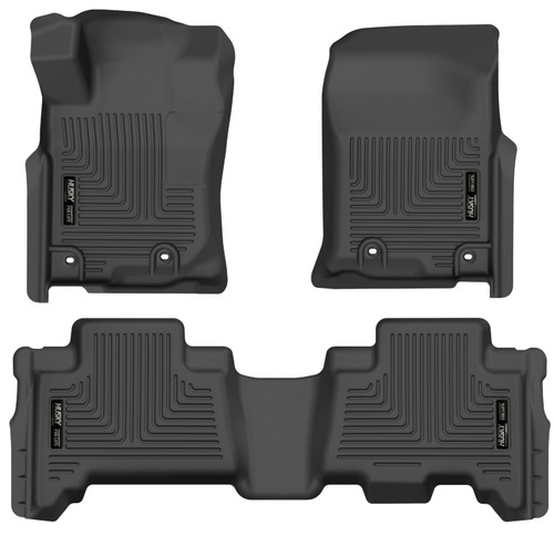 Husky Liners 2013 Toyota 4Runner WeatherBeater Black Front & 2nd Seat Floor Liners - 99571