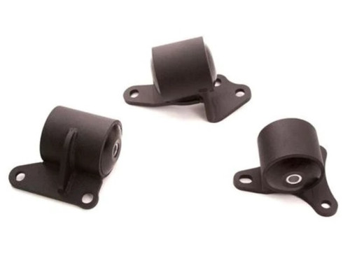 Innovative 92-96 Prelude F-Series/H-Series Black Steel Mounts 95A Bushings (Auto Chassis/Trans) - 29651-95A