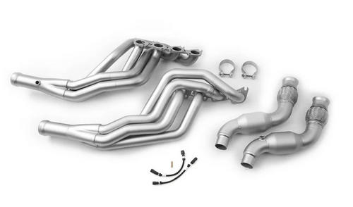 LTH 2" Long Tube Headers w. High Flow Cat Connection Pipes - 15-25 Mustang GT / GT350 (FDLH00064T)