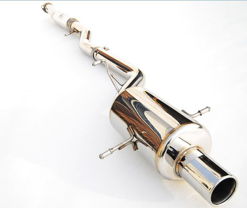 Invidia 04-08 Subaru Forester XT G200 Rolled Stainless Steel Cat-Back Exhaust - HS04SFRG2S Photo - Primary