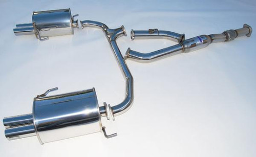 Invidia 05+ Subaru Legacy GT Stainless Steel Quad Tip Cat-back Exhaust - HS05SL1GT3 Photo - Primary