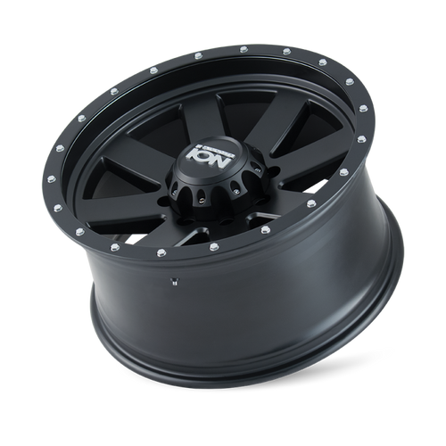 ION Type 134 18x10 / 5x139.7 BP / -19mm Offset / 108mm Hub Matte Gunmetal/Black Beadlock Wheel - 134-8185MG