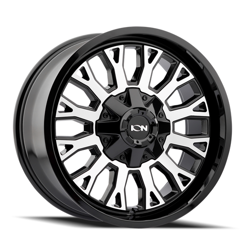 ION Type 152 20x9 / 8x165.1 BP / 0mm Offset / 125.2mm Hub Black/Machined Wheel - 152-2981BM Photo - Primary