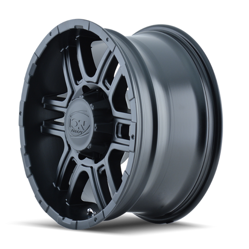 ION Type 179 17x8 / 6x135 BP / 10mm Offset / 87mm Hub Matte Black Wheel - 179-7836MB