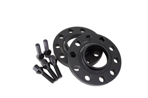 ISC Suspension 5x108 Hub Centric Wheel Spacers 15mm Black (Pair) - WSFD15B
