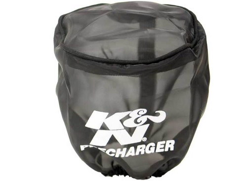 K&N PreCharger Air Filter Wrap Black Universal 4in. Height 4in. Inside Diameter - 22-8011PK