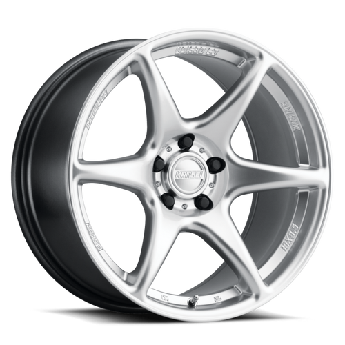 Kansei K11S Tandem 18x9in / 5x114.3 BP / 12mm Offset / 73.1mm Bore - Hyper Silver Wheel - K11S-189012+12