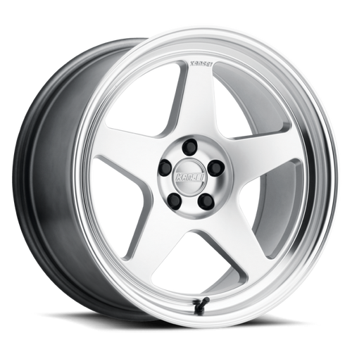 Kansei K12H Knp 17x9in / 5x114.3 BP / 35mm Offset / 73.1mm Bore - Hyper Silver Wheel - K12H-179012+35