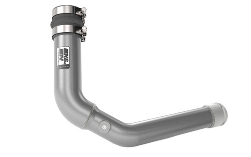 K&N 22-23 Subaru WRX 2.4L H4 Aluminum Charge Pipe Kit - Gunmetal Gray - 77-1017KC