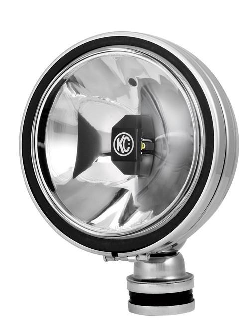 KC HiLiTES 6in. Daylighter Gravity G6 LED Lights 20w Spot Beam (Pair Pack System) - Black SS - 651