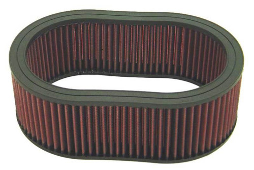 K&N Universal Custom Air Filter - Oval Shape 11.5in Outer Length / 8.125in Outer Width / 4in Height - E-3504