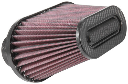K&N Universal Air Filter - 3in Dual Flange / 10x5.125in Base / 6.375x3.0625in Top / 5.5in Height - RP-6101