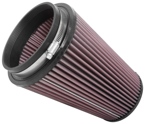 K&N Universal Clamp-On Air Filter 5in FLG / 6-1/2in B / 4-3/8in T / 8-3/4in H - RU-2815