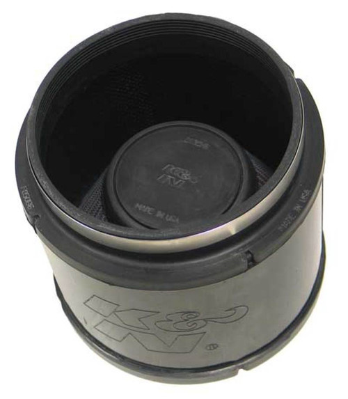 K&N Filter Universal Rubber Filter 5.375in Flange ID x 6.75in OD x 5.125in H - RU-5123