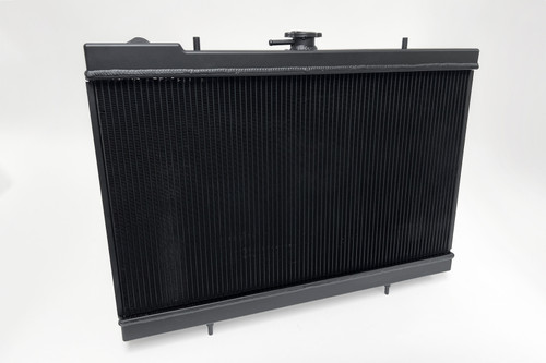 CSF R32 Nissan Skyline GT-R / GT-S Full Billet Aluminum High-Performance Radiator - Black Finish - 7217B
