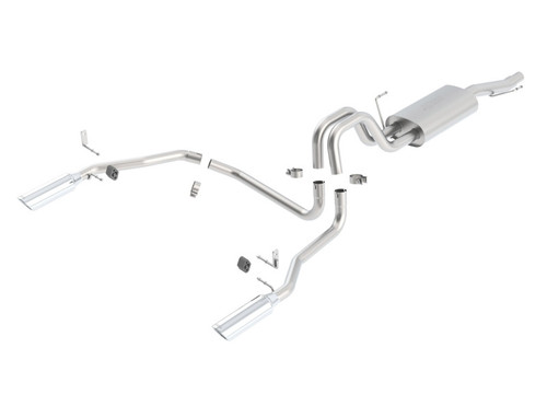 Borla 05-08 Ford F-150 66in/78in Bed 4dr SS Catback Exhaust - 140137