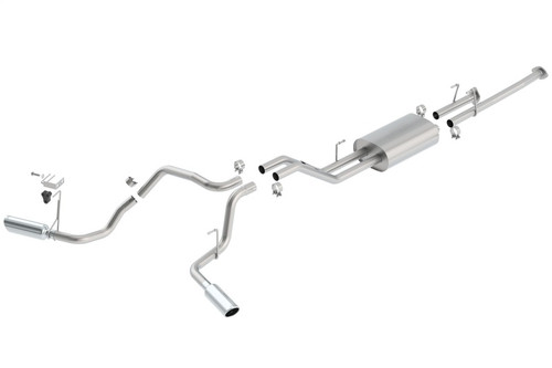 Borla 09-15 Toyota Tundra 4.6L / 5.7L V8 Crew Max / Double Cab SS Dual Split Catback Exhaust - 140332