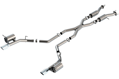 Borla 2021+ Dodge Durango SRT Hellcat 6.2L V8 AWD ATAK Cat-Back Exhaust System - T-304SS - 140886