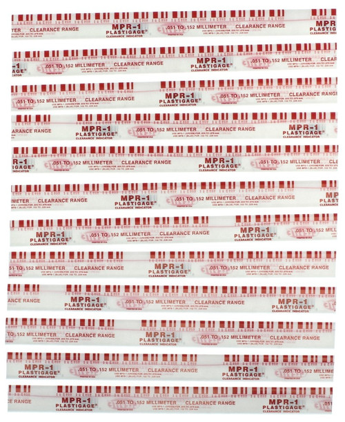 Clevite Plastigage Red Plastigage - 12 Pack - MPR1