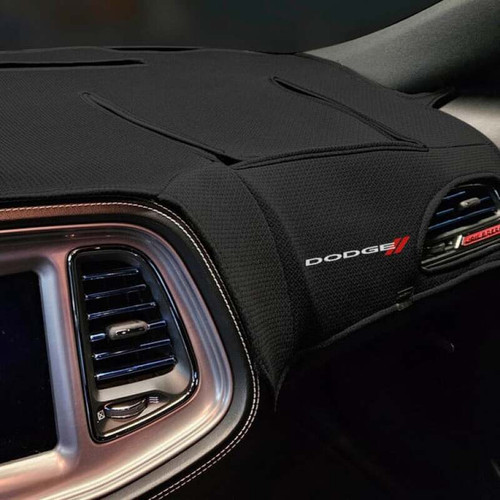 Covercraft 06-07 Charger - w/Climate Sensor Limited Edition Custom Dash Cover with Dodge Logo - 61649FE11-00-25 Photo - Primary