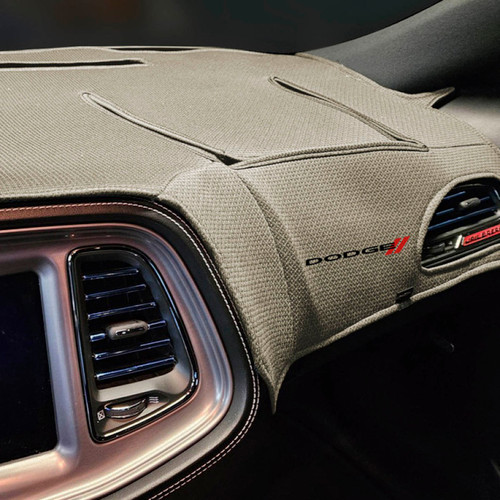 Covercraft 15-23 Dodge Challenger Limited Edition Custom Dash Cover with Dodge Logo - 62087FE11-00-23 Photo - Primary