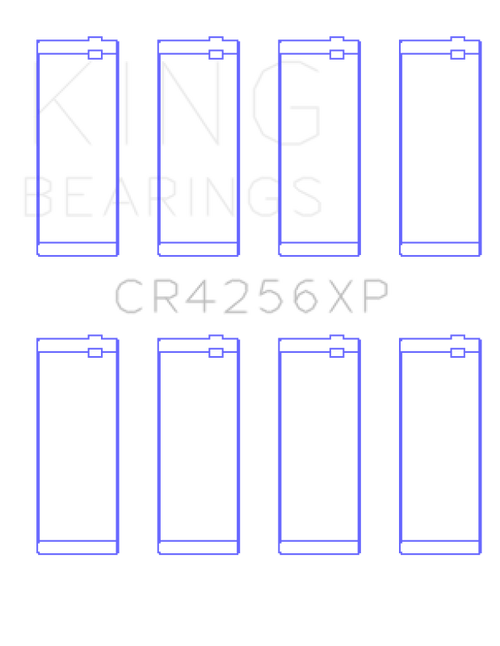King 03-05 Dodge Neon SRT4 2.4L Performance Rod Bearing Set - Size STD - CR4256XP