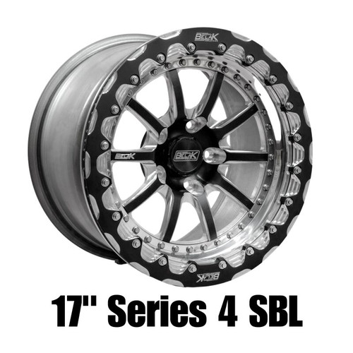 Belak 17x10.5 / 6.5in BS / 5x4.75 BP / HIGH Pad / Series 4 Wheel - Non-Beadlock - 17105475S48BS-NBL