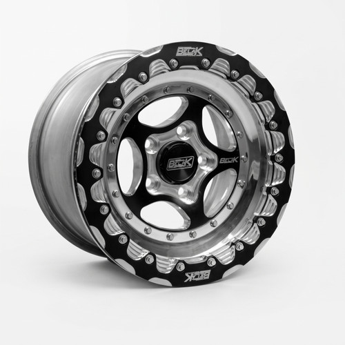 Belak 17x10.5 / 8.25in BS / 6x135mm BP / Low Pad / Series 5 - Single Beadlock Wheel - 17106135S58BS-SBL Photo - Primary