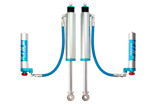 King Shocks 1996+ Toyota Land Cruiser 90 Rear 2.5 Dia Remote Reservoir Shock w/Adjuster (Pair) - 25001-255A
