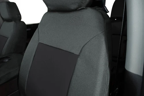Covercraft 23-25 Ford F250-F550 Endura PrecisionFit Custom Front Row Seat Covers - Charcoal/Black - GTF4434ABENCB Photo - out of package