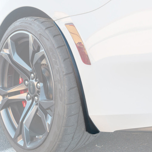 EOS Mud Flaps - Rear - Plastic Black - 16-24 Camaro SS (MF-239-ABS)