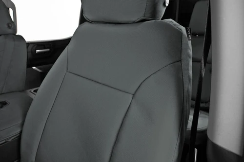 Covercraft 15-24 Nissan Murano Endura PrecisionFit Custom Front Row Seat Covers - Charcoal/Charcoal - GTN663ABENCC Photo - out of package