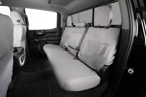 Covercraft 00-02 Chevrolet Polycotton SeatSaver Custom Second Row Seat Covers - Grey - SS8302PCGY Photo - out of package