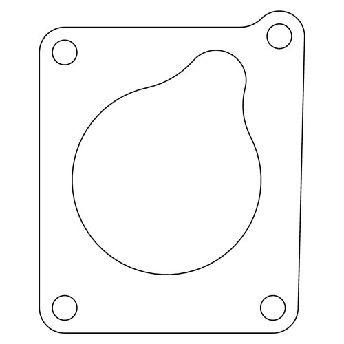 Cometic Ford 3.8L 89-95 - 5.0L 91-95 .020in Fiber Throttle Body Gasket - C15101