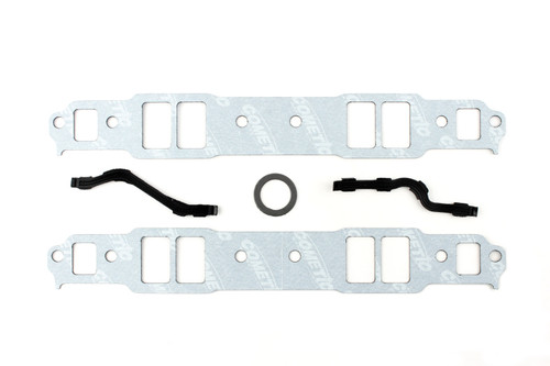Cometic Chevy Gen1 Small Block V8 .060in Fiber Intake Mani Gasket Kit-2.00in x 1.25in Port - C15178FC