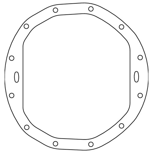 Cometic GM 8.875in .060in Fiber Differential Cover Gasket - 12 Bolt - Passenger Car - C15228FC