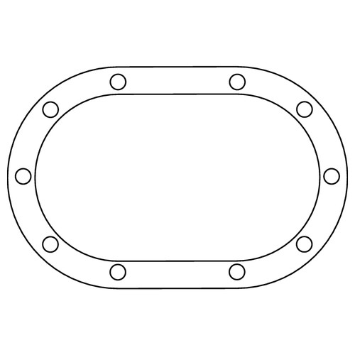 Cometic Sprint Midget Quick Change Gear Housing .032in AFM Differential Cover Gasket - 10 Bolt - C15236