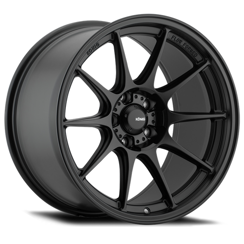 Konig Dekagram 16x8 4x108 ET40 Semi-Matte Black - DK86108405