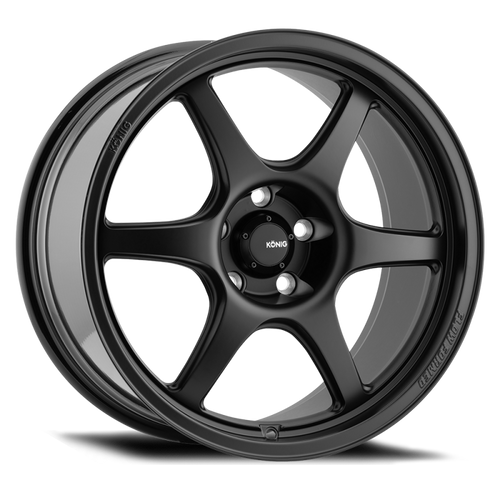 Konig Hexaform 15x9 4x100 ET35 Matte Black - HF95100355