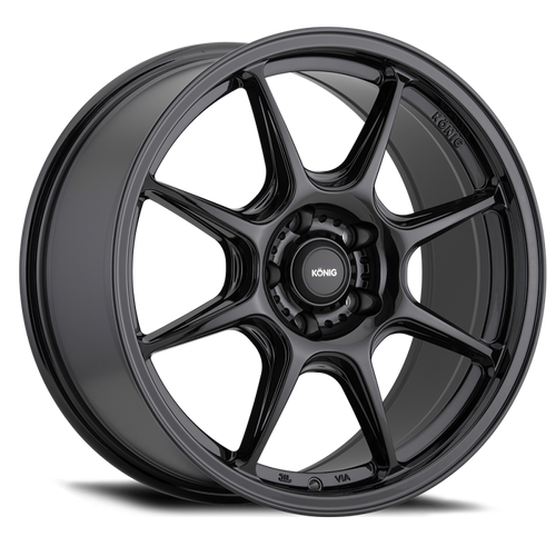 Konig Lockout 16x7.5 5x114.3 ET40 Gloss Black - LK76514405