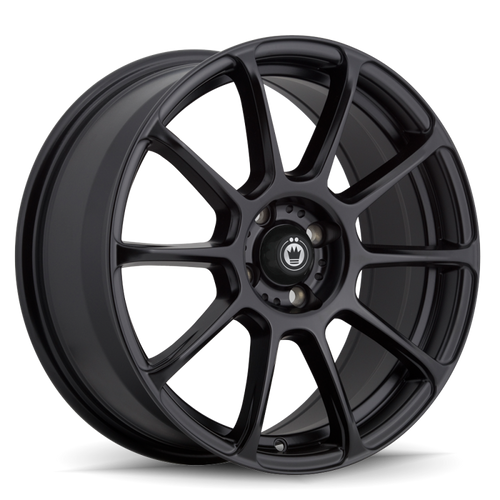 Konig Runlite 17x7.5 5x100 ET45 Matte Black - R17S510455