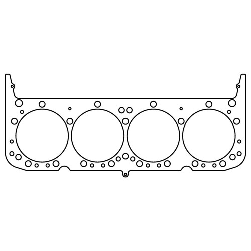 Cometic Chevy Gen-I Small Block V8 .040in MLS Cylinder Head Gasket - 4.165in Bores - C15504-040