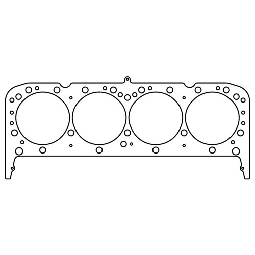Cometic Chevy Gen1 Small Block V8 .040in MLS Cylinder Head Gasket-4.080in Bore-With Valve Pockets - C15604-040