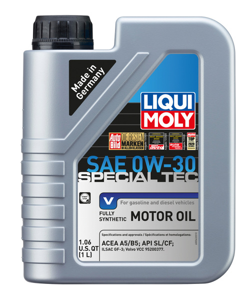 LIQUI MOLY 1L Special Tec V Motor Oil SAE 0W30 - 20202