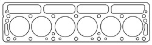 Cometic Triumph TR6 HD 76mm .080 inch Copper Head Gasket - C4154-080