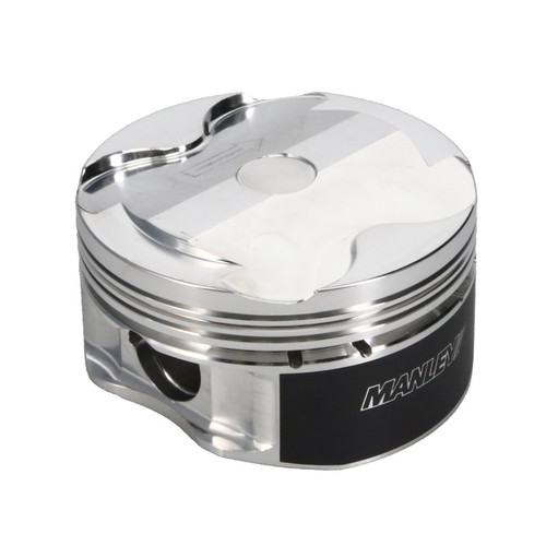 Manley 2018+ Ford Coyote 5.0L 6.75cc Dish 3.667in Bore 12:1 CR 22mm Pin Platinum Ext Duty Pistons - 595905CE-8